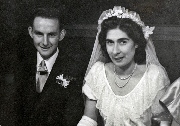 Monica and Denis at wedding